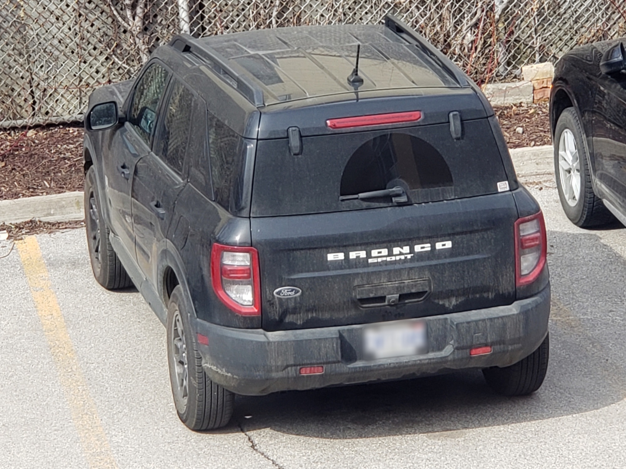 2021 Ford Bronco Sport, rear 3/4 view